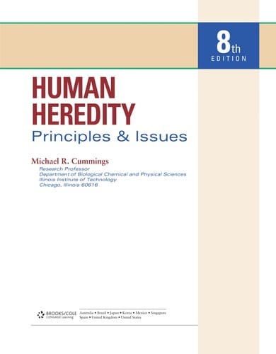 Human heredity: principles & issues