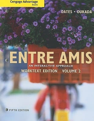 Cengage Advantage Books: Entre Amis, Volume 2