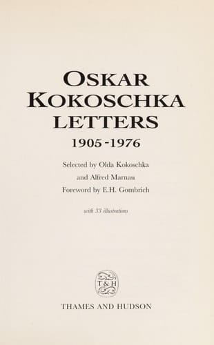 Letters, 1905-1976