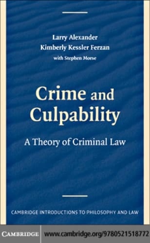 Crime and Culpability