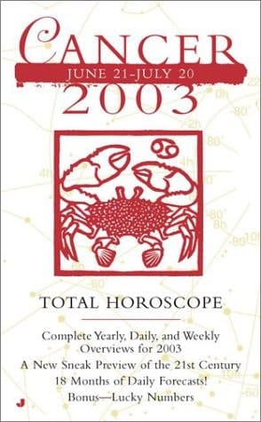 Total Horoscopes 2003: Cancer
