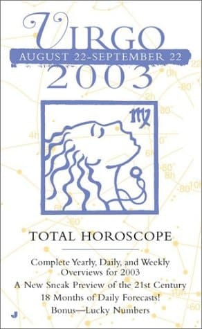 Total Horoscopes 2003 Virgo