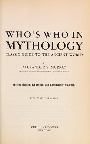Who's Who in Mythology (R)