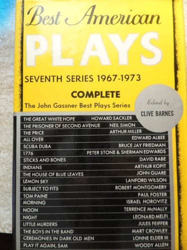 Best American Plays Seventh Series, 1967-1973