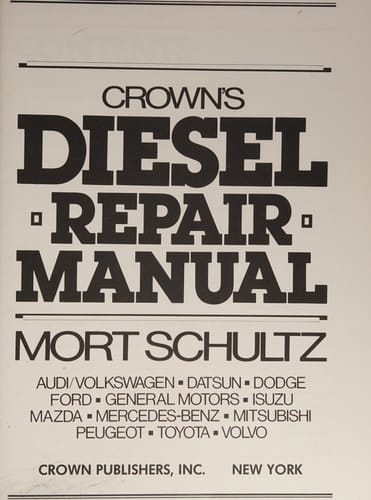 Crown's Diesel Repair Manual