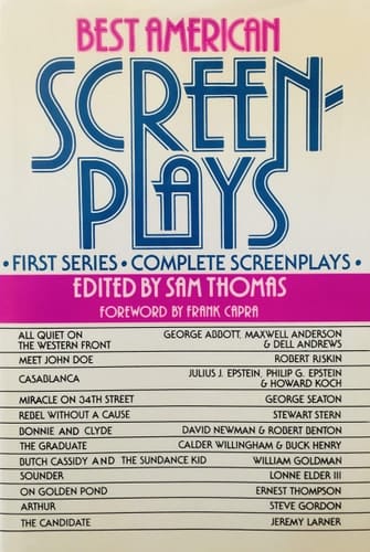 Best American Screen-plays Ser. 1, 1986