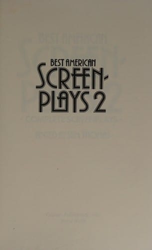 Best American Screenplays  #2 (Best American Screenplays)