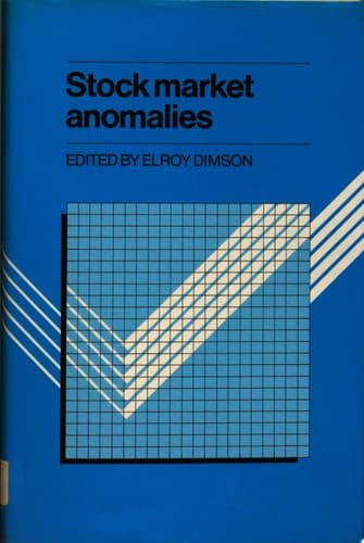 Stock Market Anomalies