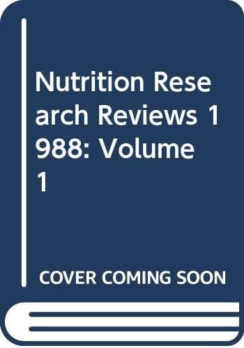 Nutrition Research Reviews 1988: Volume 1