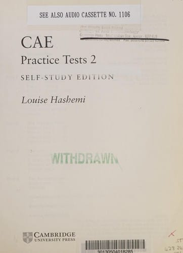 CAE Practice Tests 2 Student's book
