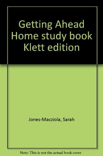 Getting Ahead Home study book Klett edition