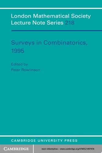 Surveys in Combinatorics, 1995