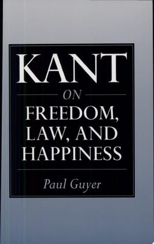 Kant on Freedom, Law, and Happiness