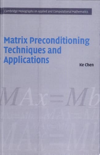 Matrix Preconditioning Techniques and Applications
