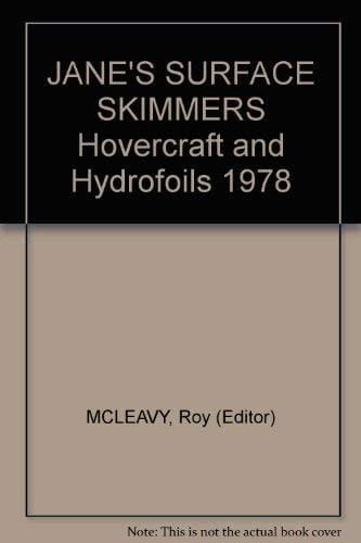 Jane's Surface Skimmers 1977-78 Hovercraft and Hydrofoils