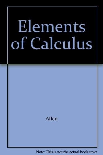 Elements of Calculus