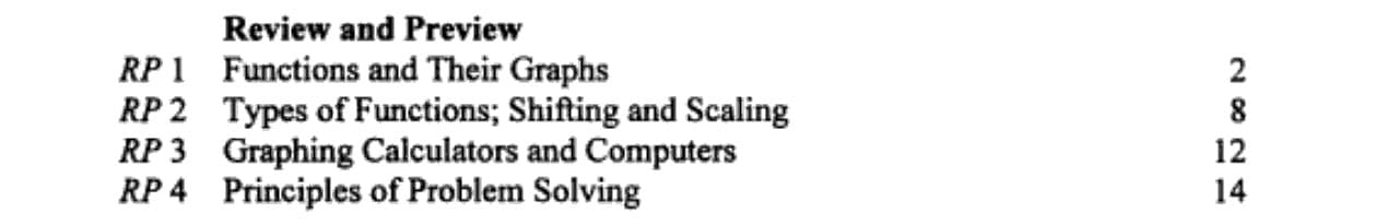 Study Guide for Single Variable Calculus Transcendentals
