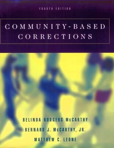 Community-Based Corrections