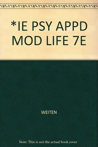 *IE PSY APPD MOD LIFE 7E