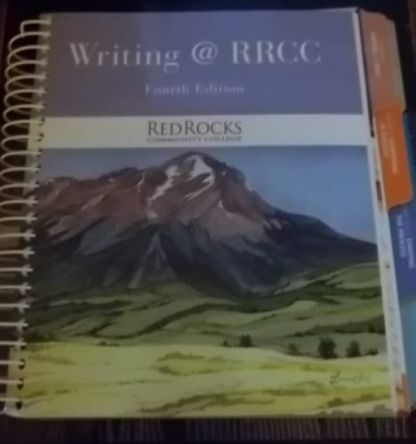 Writing at RRCC: Red Rocks Community College