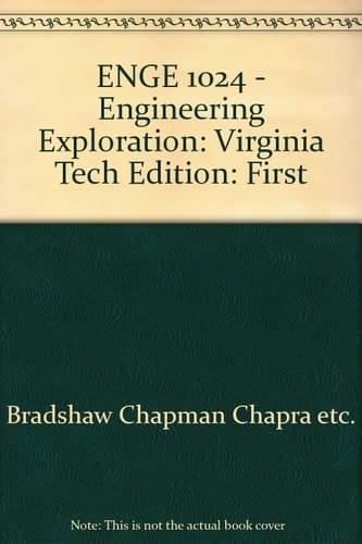 ENGE 1024 Engineering Exploration Virginia Tech