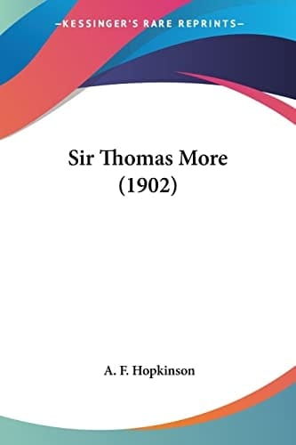 Sir Thomas More (1902)