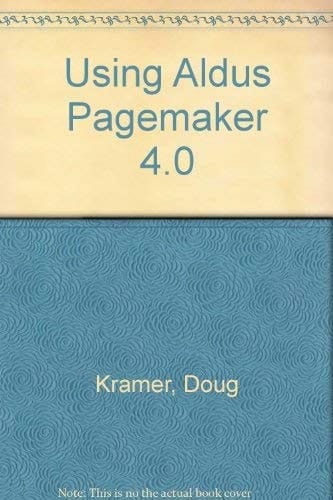 Using Aldus PageMaker 4.0 For Both Windows and Macintosh Versions of PageMaker