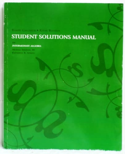 Student Solutions Manual