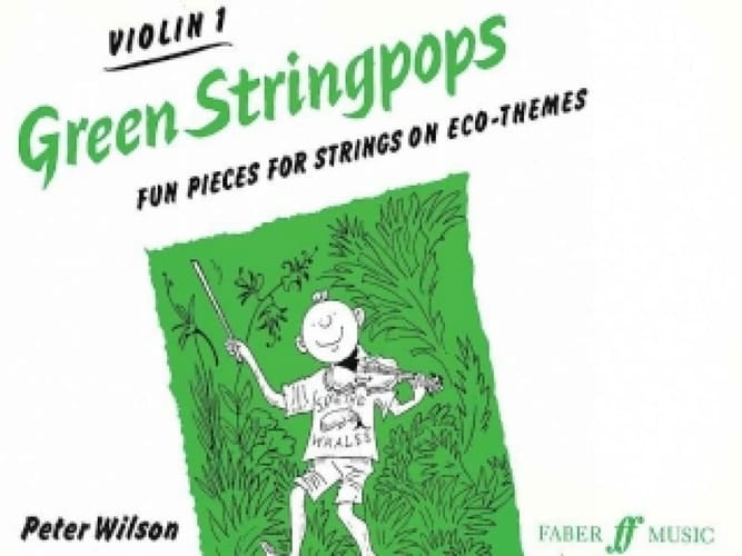 Green stringpops fun pieces for strings on eco-themes