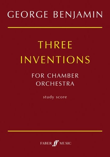 Three Inventions: Score (Faber Edition)