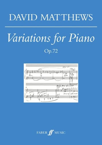 Variations for Piano (Faber Edition)