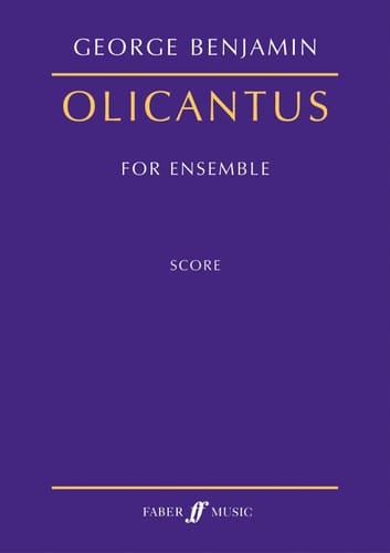 Olicantus: Score (Faber Edition)