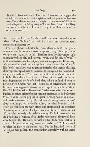 Isaac Rosenberg: The half used life