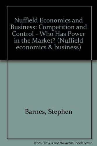 Competition and Control Who Has Power in the Market?.