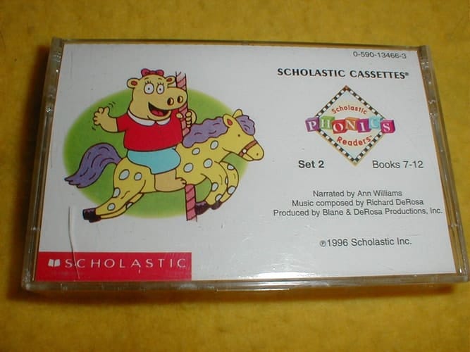 Scholastic Phonics Readers,Set 2 (Scholastic Readers on Cassette, Books 7-12)