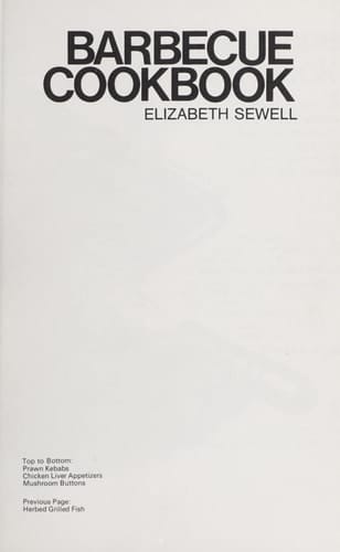 Barbecue Cookbook