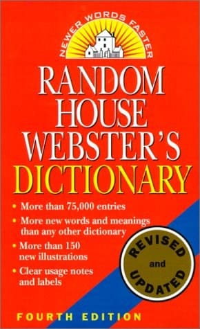 Random House Webster's Dictionary (4th Ed.)