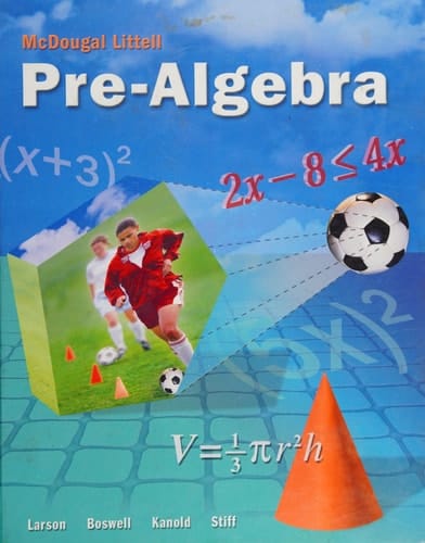 McDougal Littell Pre-Algebra Student Edition 2008