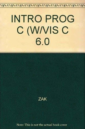 Intro Prog C (w/Vis C 6. 0