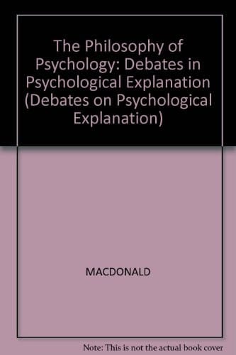 Philosophy of Psychology