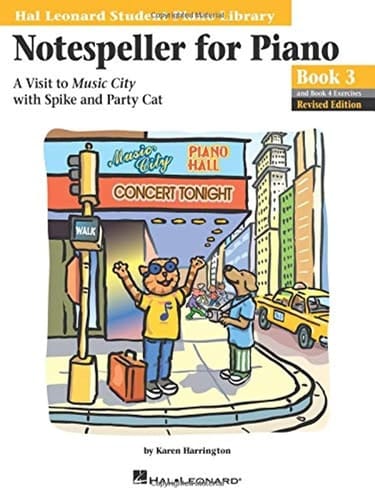 Notespeller for Piano, Book 3 Hal Leonard Student Piano Library