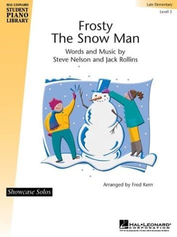 Frosty the Snowman Hal Leonard Student Piano Library Showcase Solo Level 3/Late Elementary