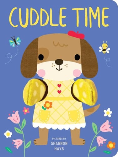 Cuddle Time: Finger Puppet Book Board Book with Finger Puppets