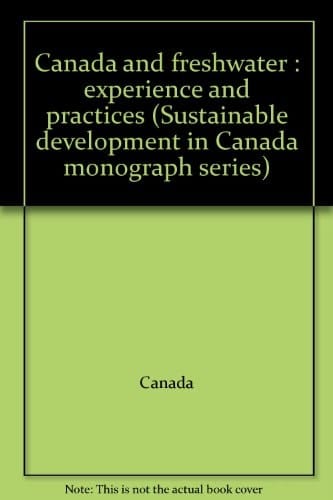 Canada Et Les Eaux Douces Expérience Et Pratiques