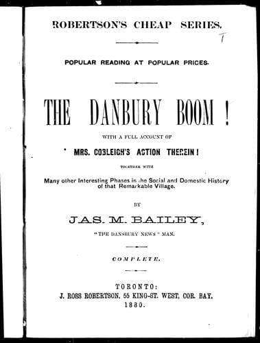 The Danbury boom!