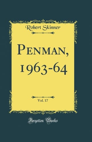 Penman, 1963-64, Vol. 17 (Classic Reprint)