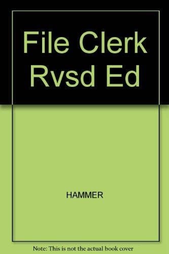 File Clerk, General Clerk