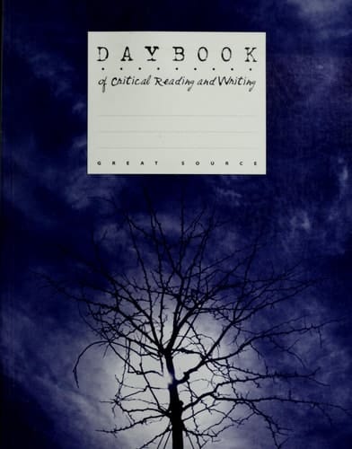 Great Source Daybooks Softcover Student Edition Grade 11 Literature Inc. 1999