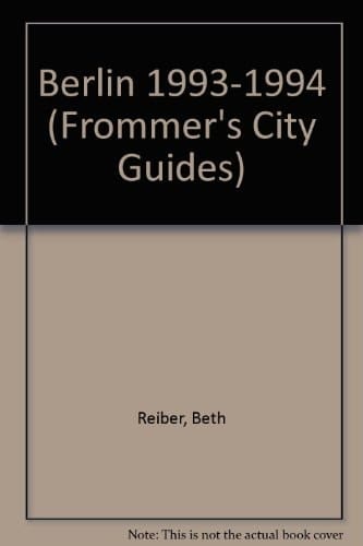 Frommer's Berlin, 1993-1994