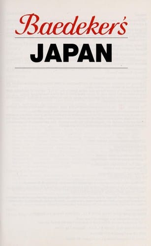 Baedeker Japan (Baedeker's Japan)